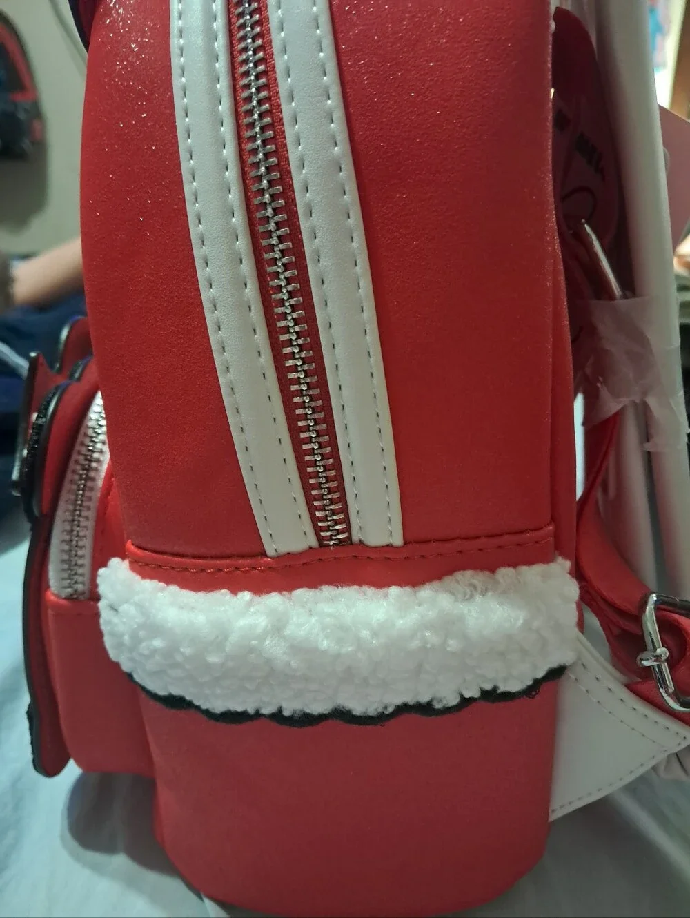 NWT Loungefly My Melody Holiday Bell Mini Backpack